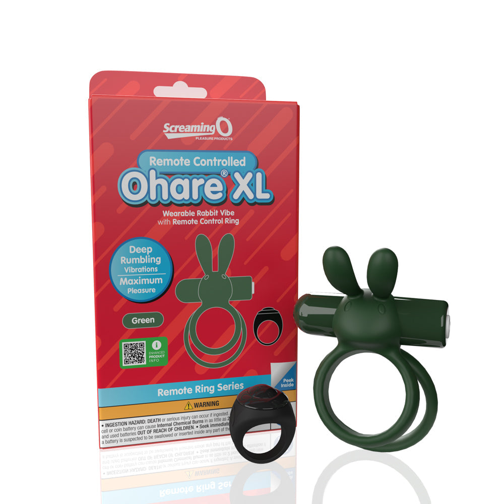 Screaming O Remote Ohare XL Vibr Ring Gr
